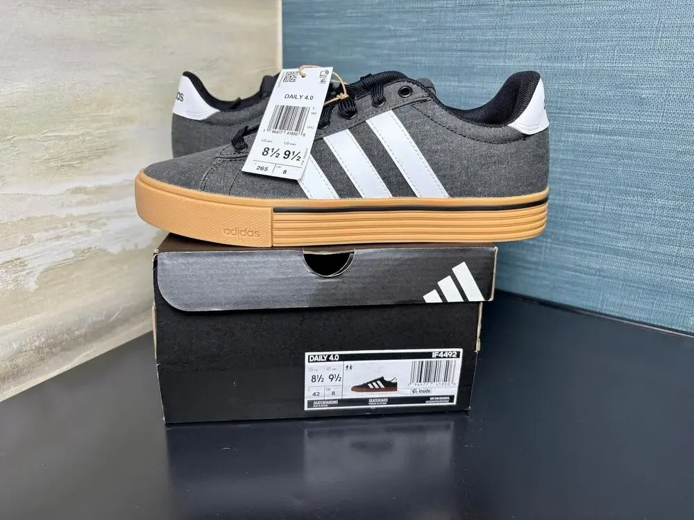 NWT - Adidas 4.0 Daily Sneakers - 8.5 Men / 9.5 Woman